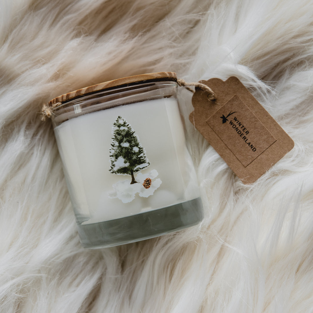 Winter Wonderland 11oz Glass